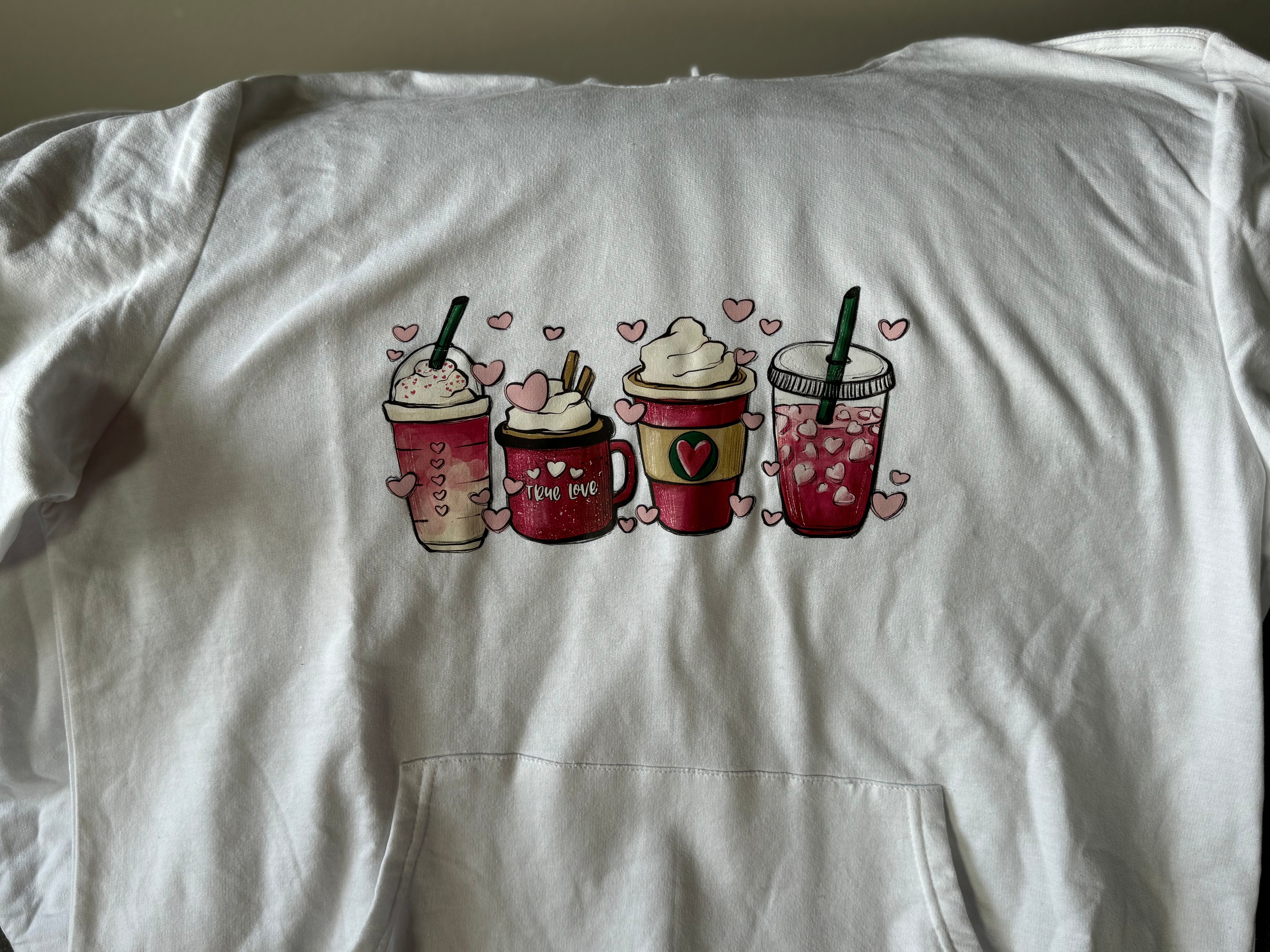 Heart coffee shirt