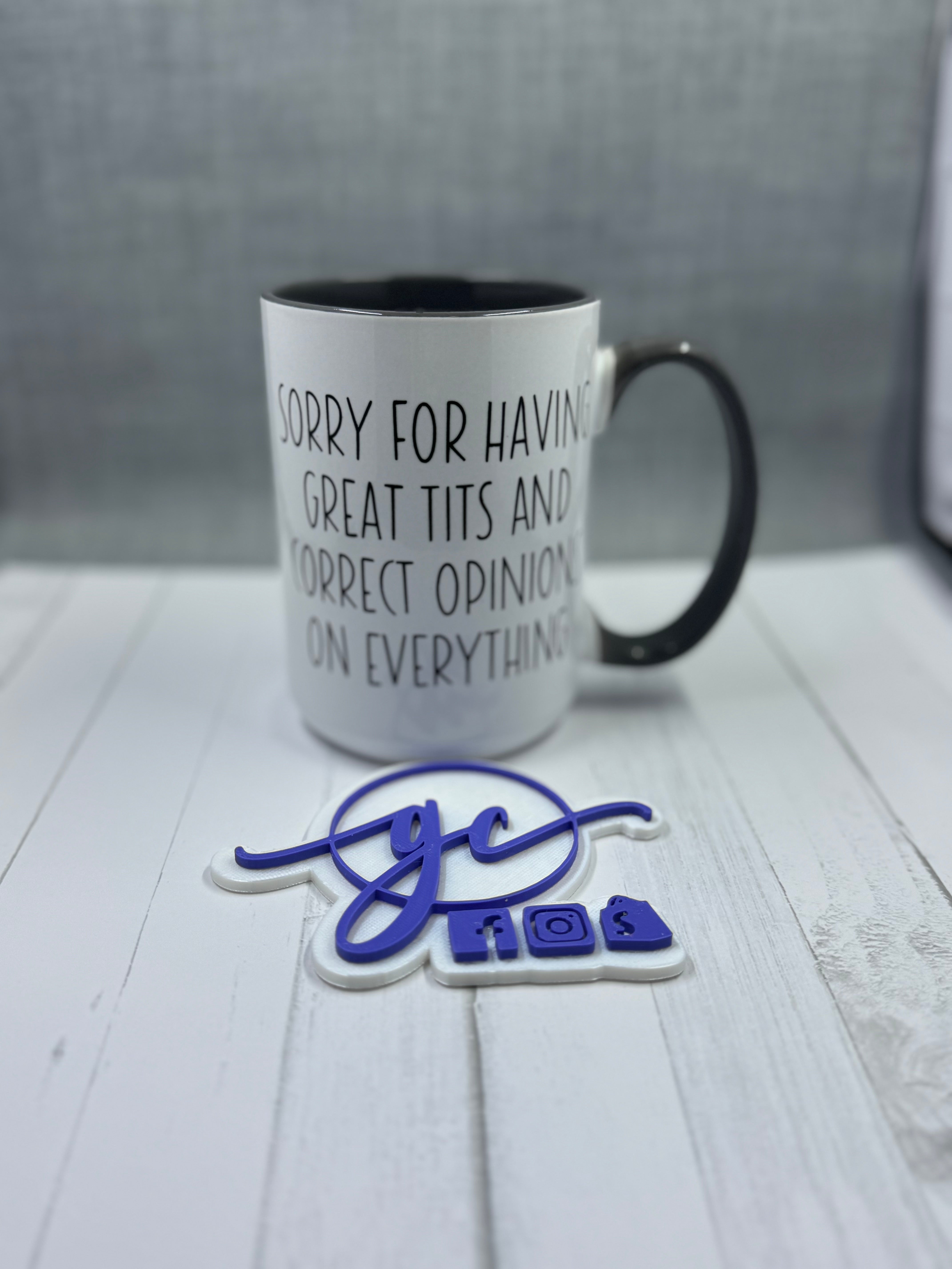 Great tits and correct opinions Mug