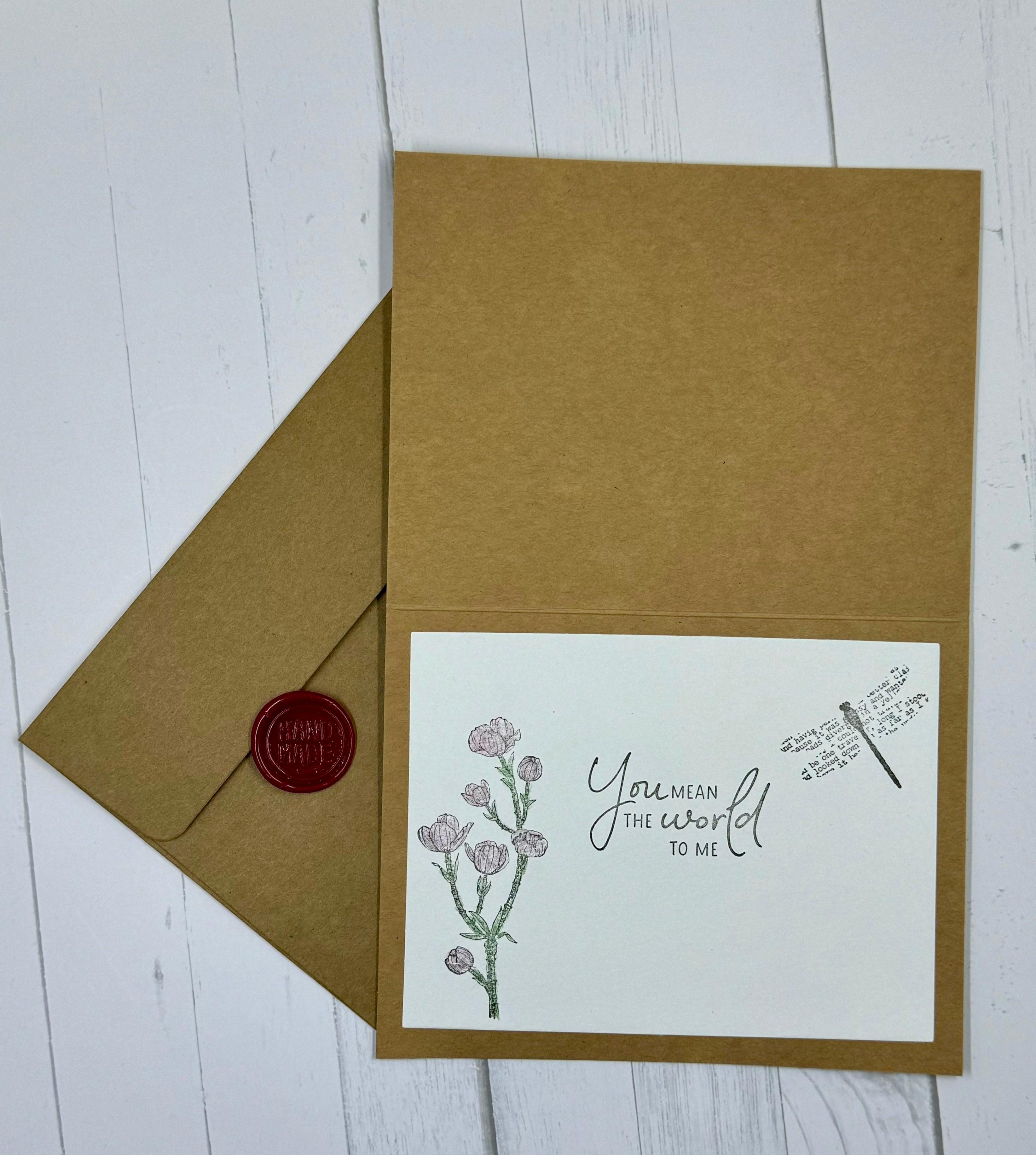 Celebrate the special bond you share with your mother with our Happy Mother's Day card. Measuring 4" x 5 1/2", this card is the perfect way to express your love and gratitude. Let your mom know that she means the world to you with this heartfelt card.