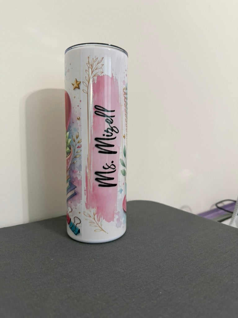 Custom Teacher Tumbler