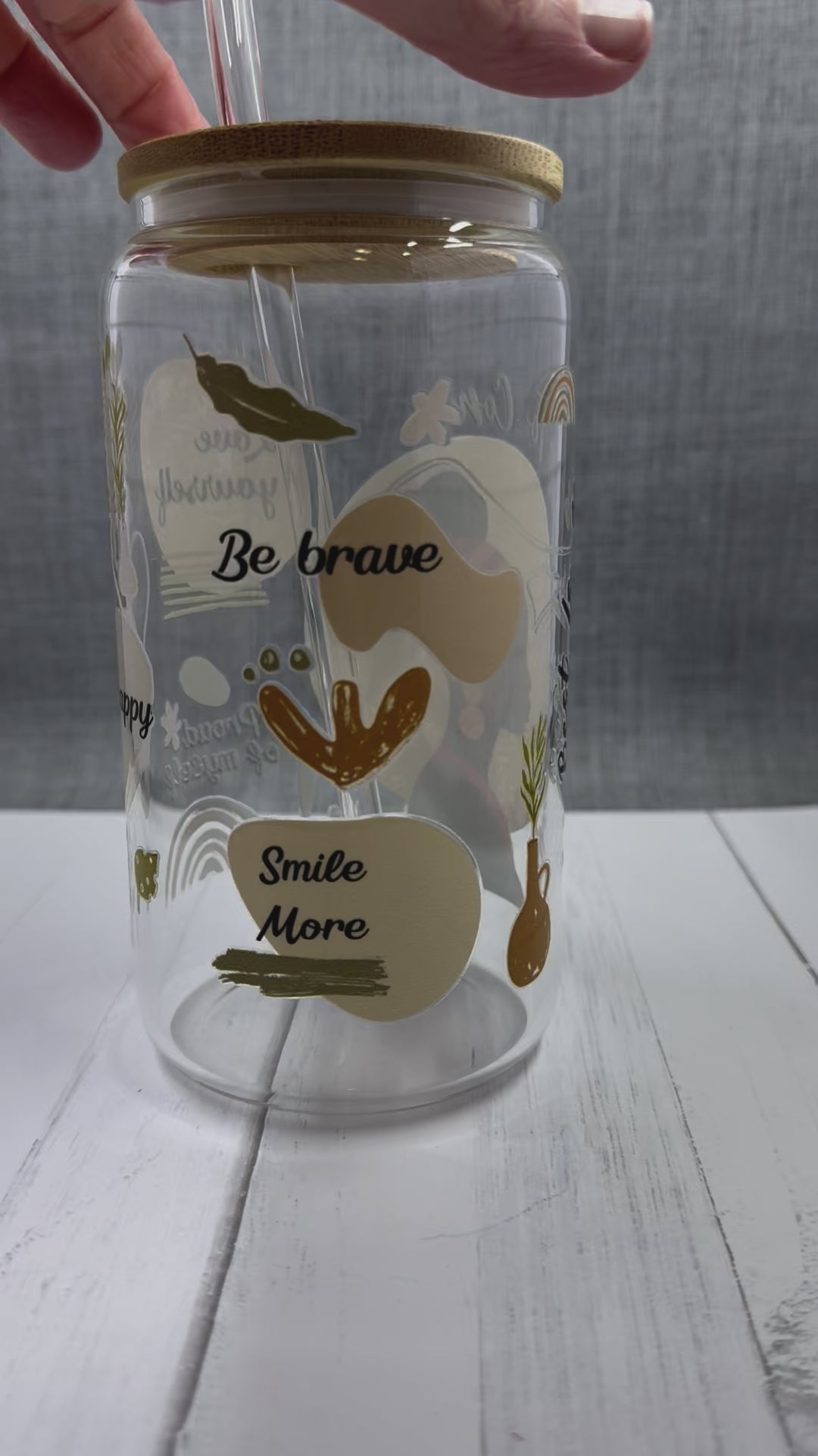 The Best Is Yet To Come Glass Tumbler