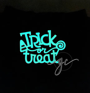 Trick or Treat Tote Bag - Glow in the dark