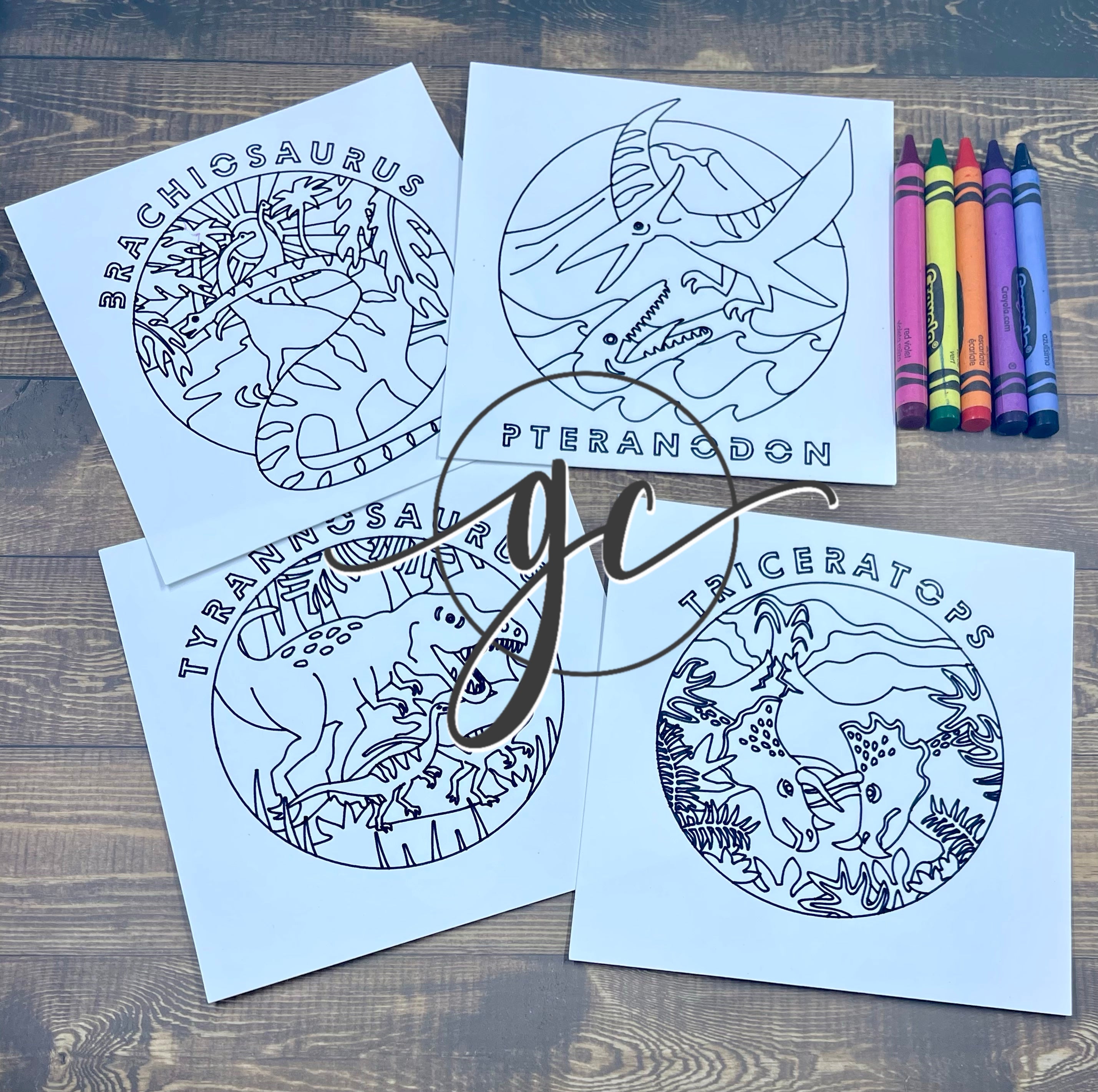 Dinosaur Birthday Card