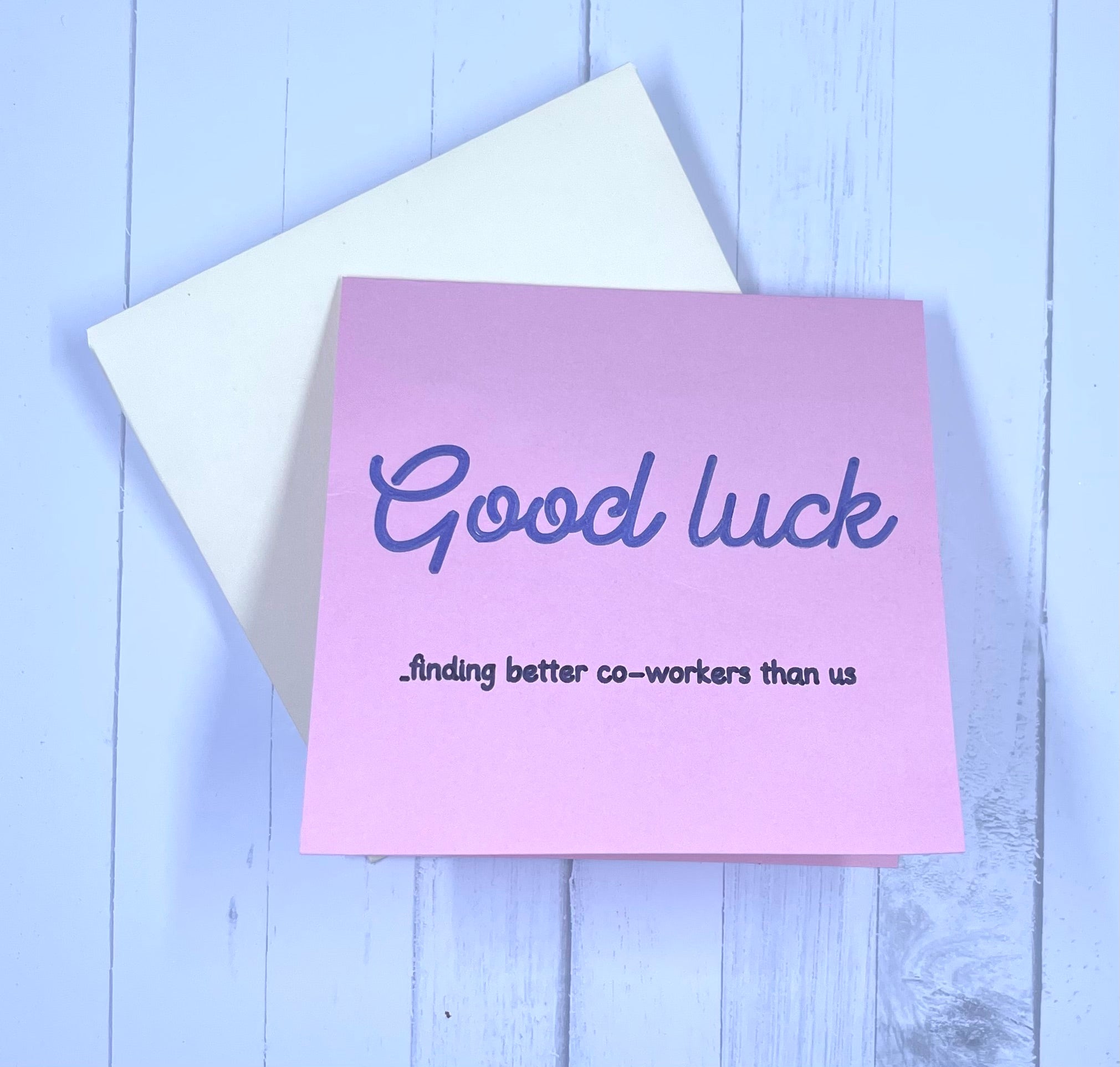 Good Luck Card