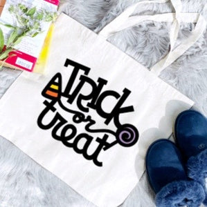 Trick or Treat Tote Bag