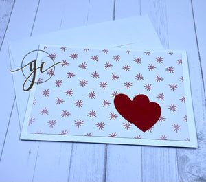 Set of 5 Valentine's Day Cards