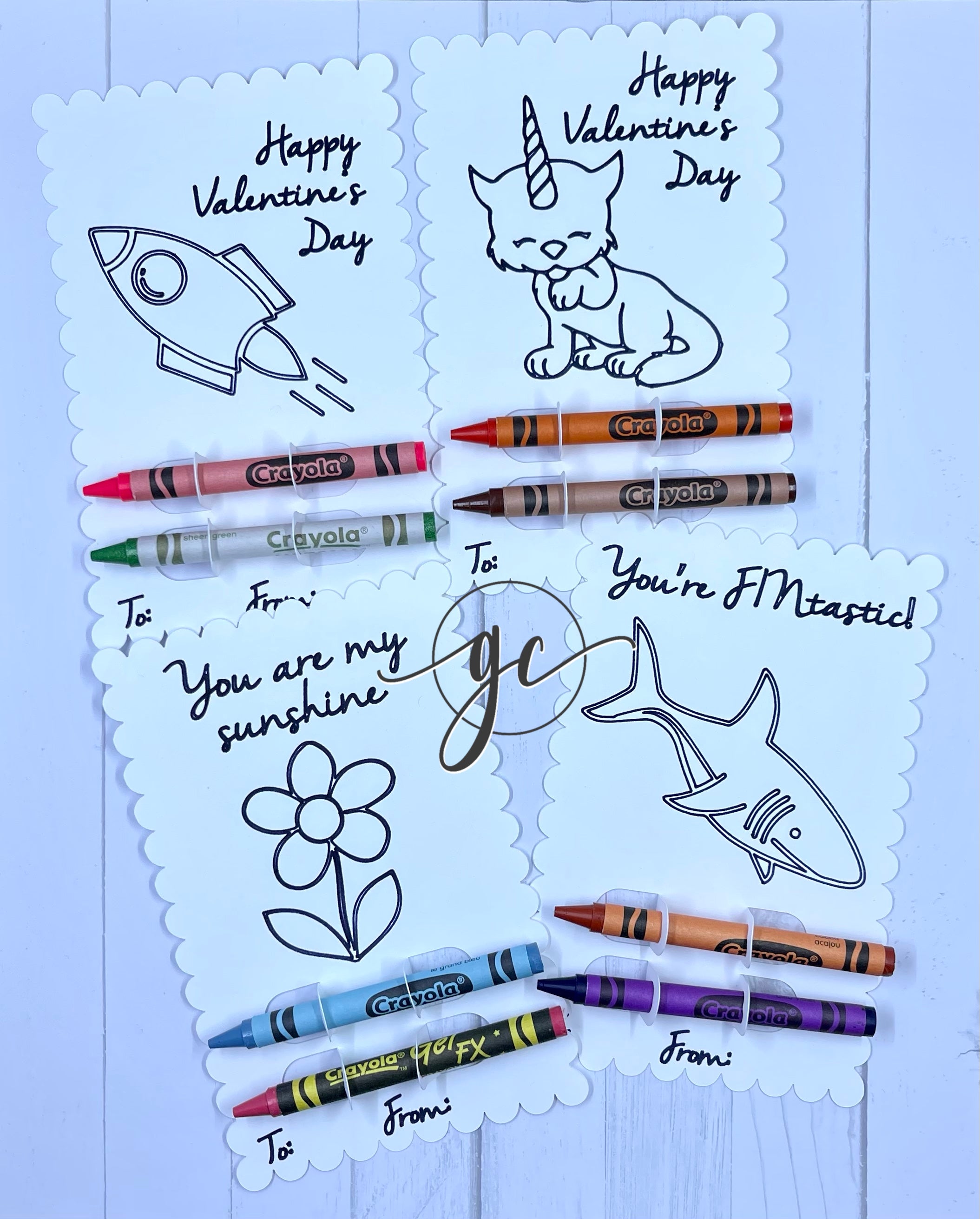 Valentine's Day Cards for Kids - No Candy