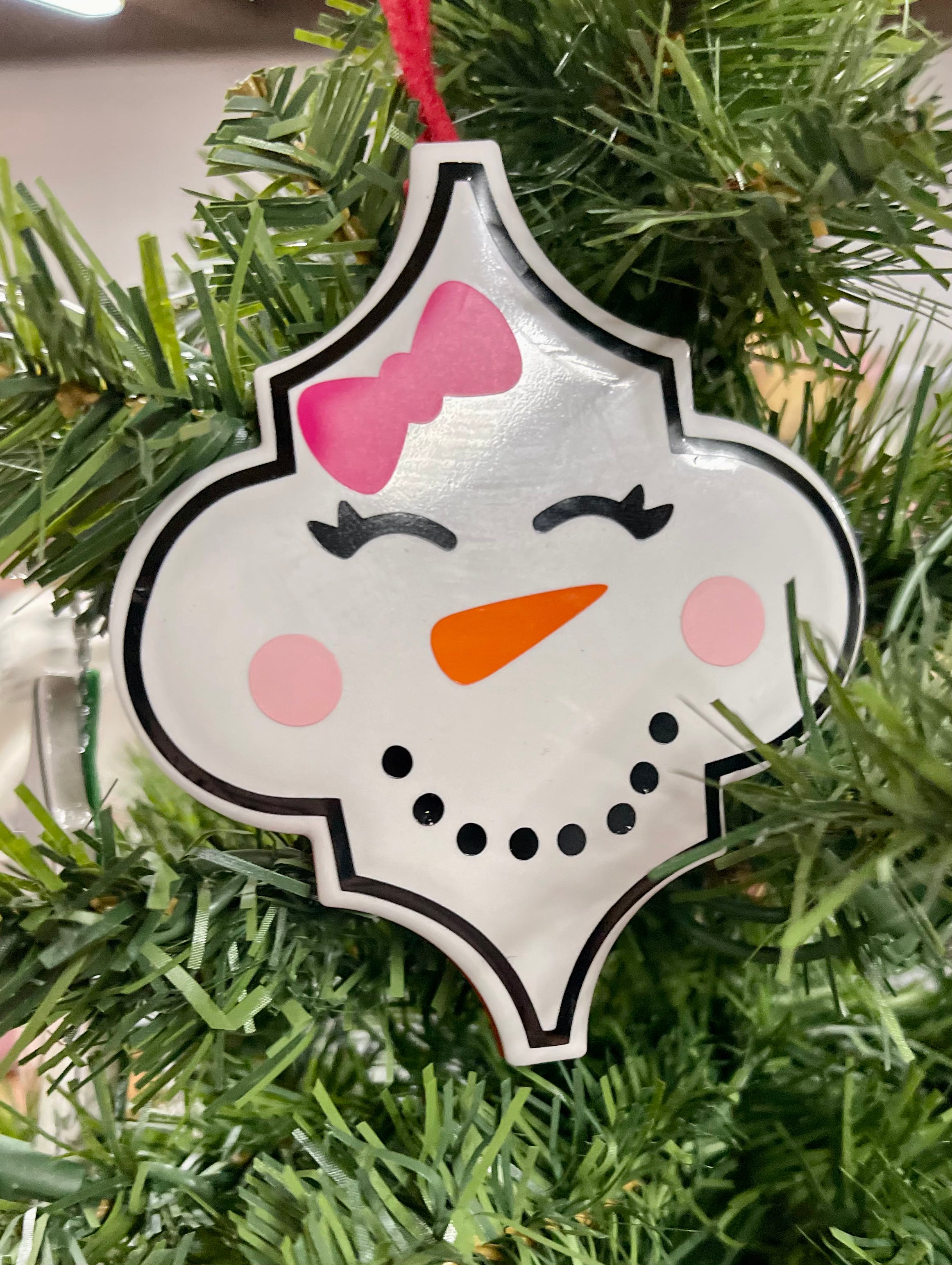 Snowman Ornament - Individual