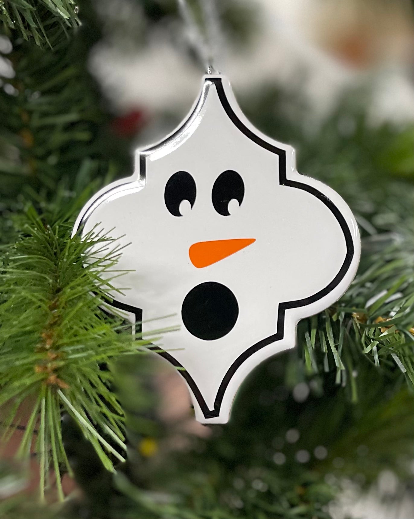 Snowman Ornaments - Set of 12