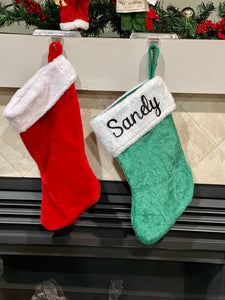 Custom Holiday Stocking