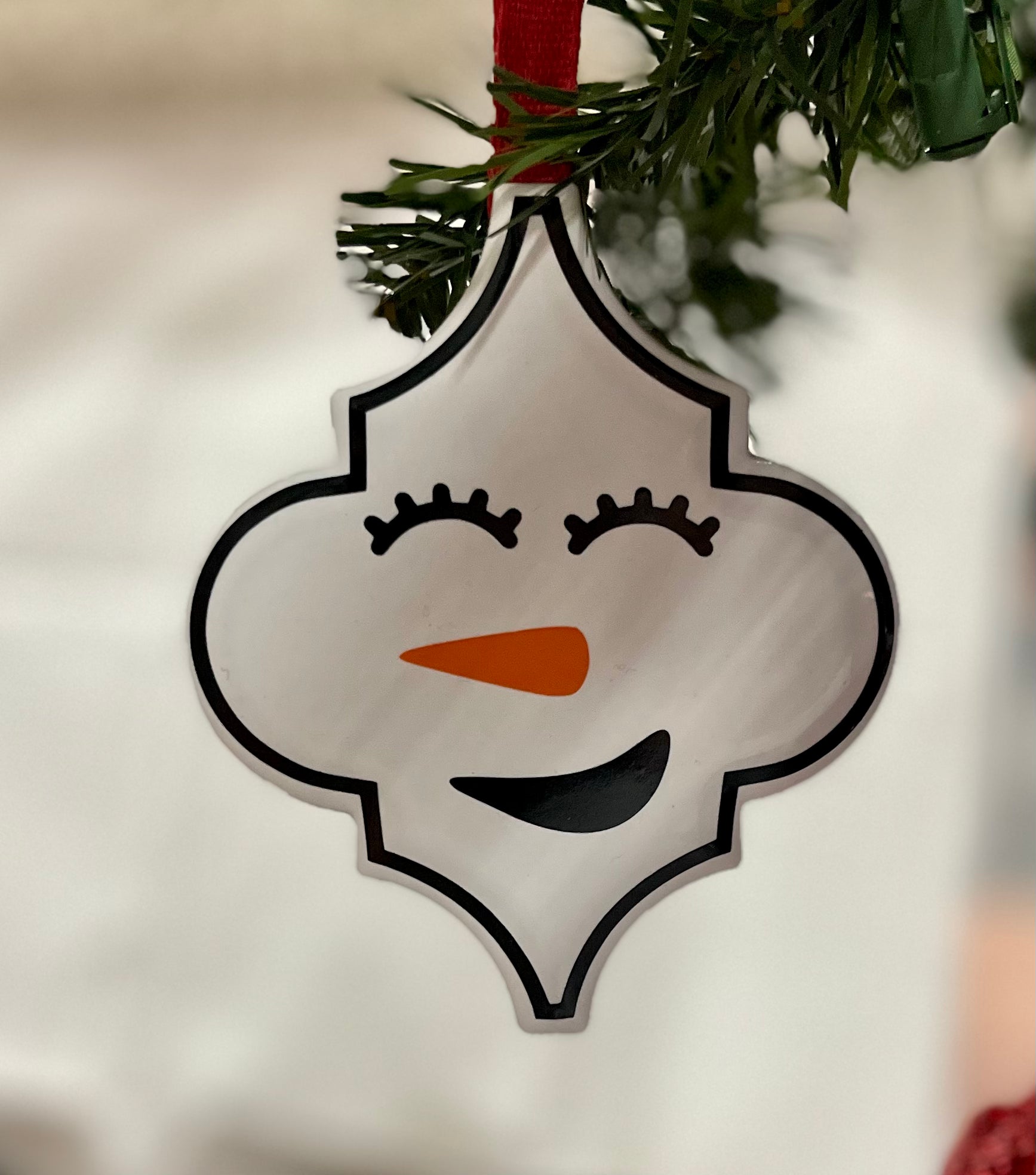 Snowman Ornaments - Set of 12